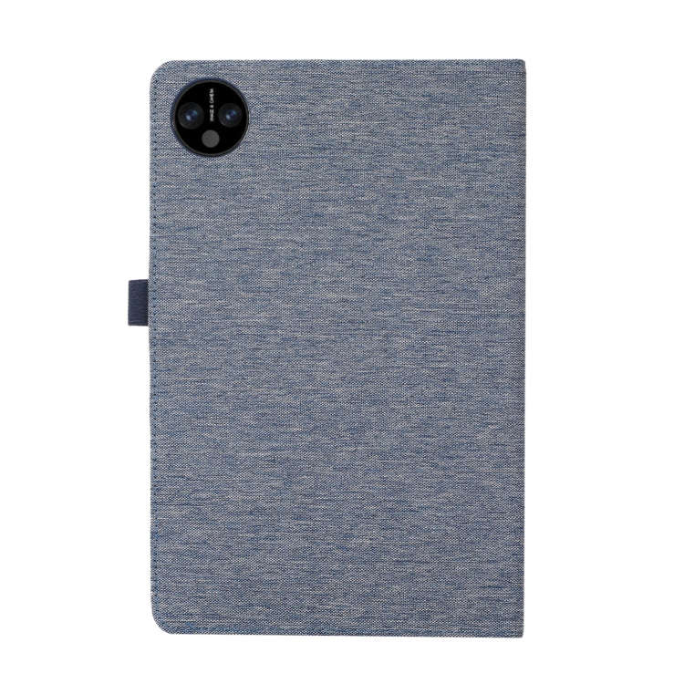 For Huawei MatePad Pro 11 2022 Fabric Texture Horizontal Flip Leather Tablet Case(Blue)