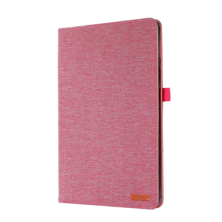 For Huawei MatePad Pro 11 2022 Fabric Texture Horizontal Flip Leather Tablet Case(Red Wine)