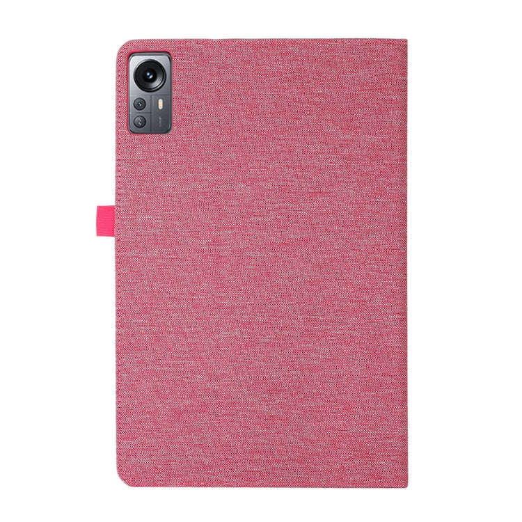 For Huawei MatePad Pro 11 2022 Fabric Texture Horizontal Flip Leather Tablet Case(Red Wine)