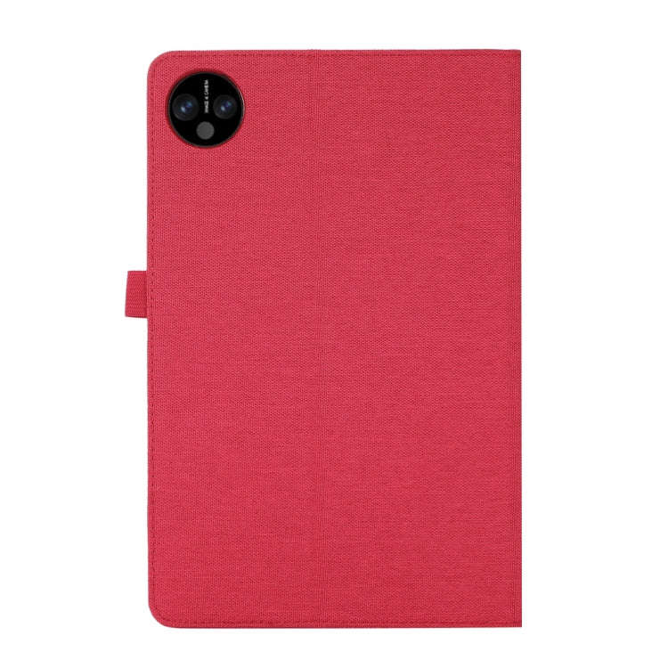 For Huawei MatePad Pro 11 2022 Fabric Texture Horizontal Flip Leather Tablet Case(Red)