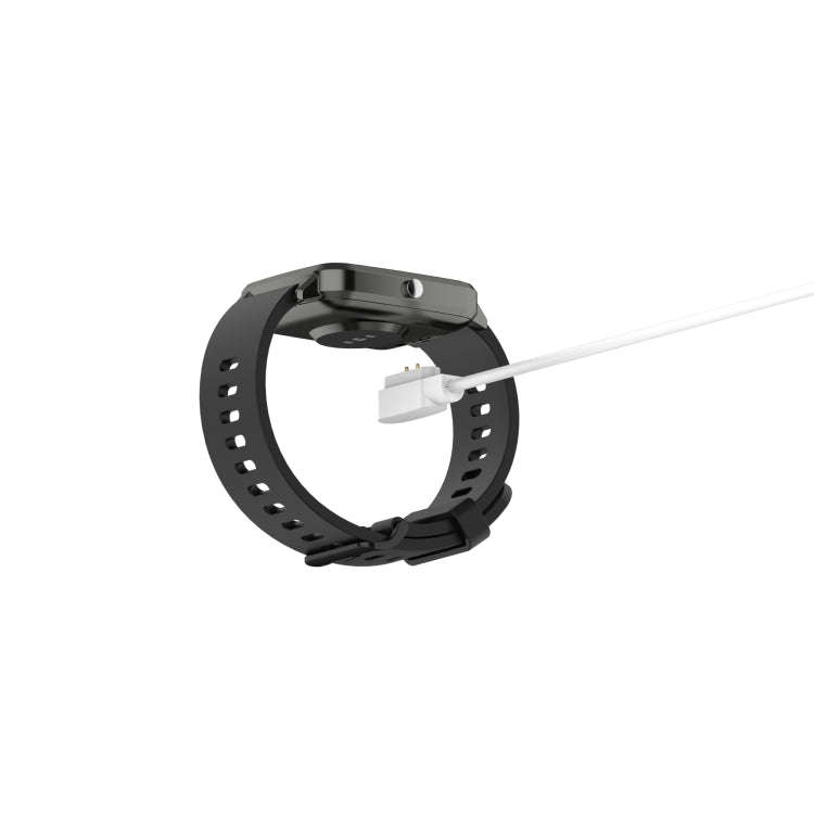 For Realme Watch 3 Magnetic Cradle Charger USB Charging Cable, Lenght: 1m(White)