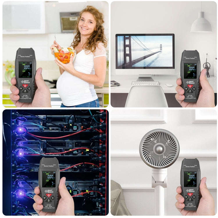 SmartSensor AS1392 Handheld Electromagnetic Radiation Detector(Blue)