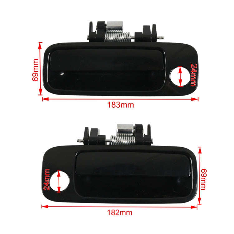 A7770 1 Pair Car Front Outside Door Handle 69210-AA010 for Toyota Camry 1997-2001