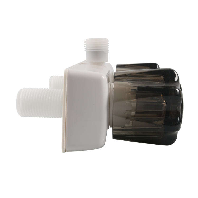 A7616-01 Dual Knob RV Shower Faucet Valve Diverter(Brown)