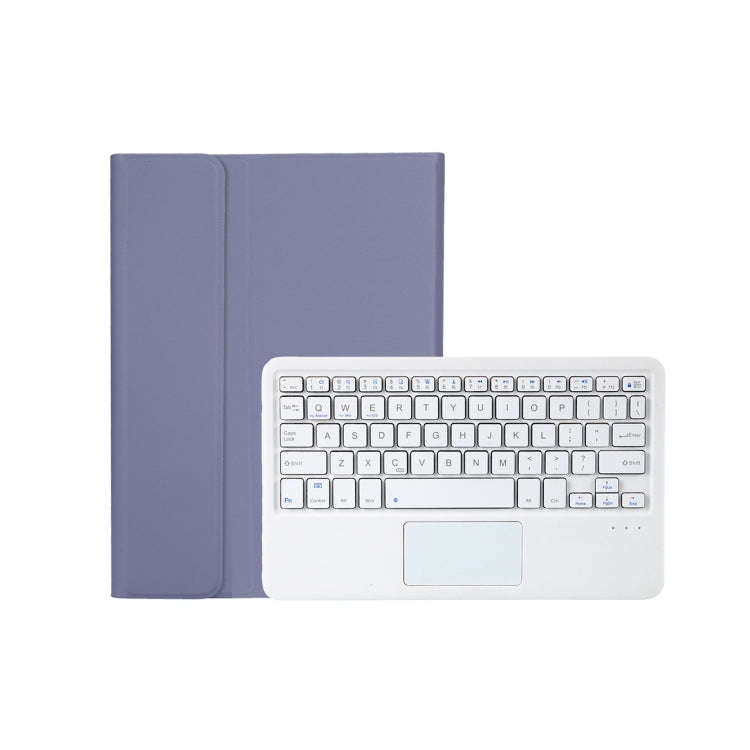 AM18-A Bluetooth Keyboard Leather Case with Touchpad For Lenovo XiaoXin Pad Pro 2022 11.2 inch(Blue)