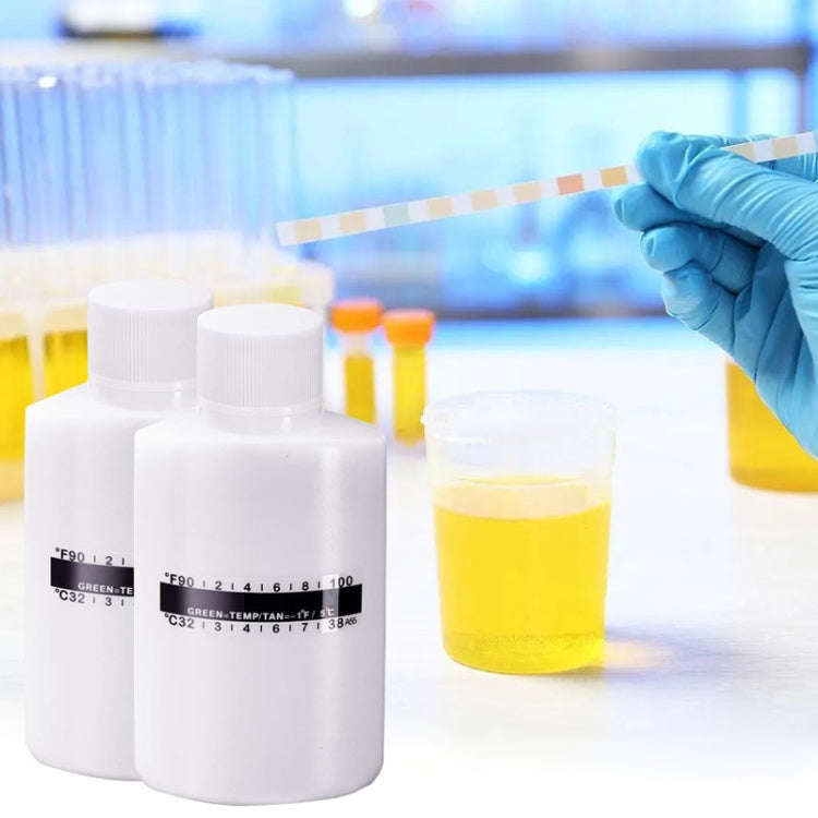 H01233 12pcs Portable Water Urine Detect Bottle Set