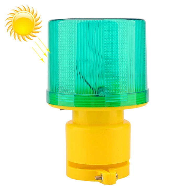 Night Solar Safety Warning Flash Light, Specification:02 Sleeve(Green)