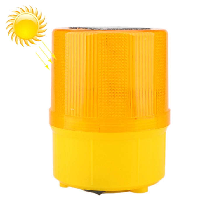 Night Solar Safety Warning Flash Light, Specification:04 Magnet(Yellow)