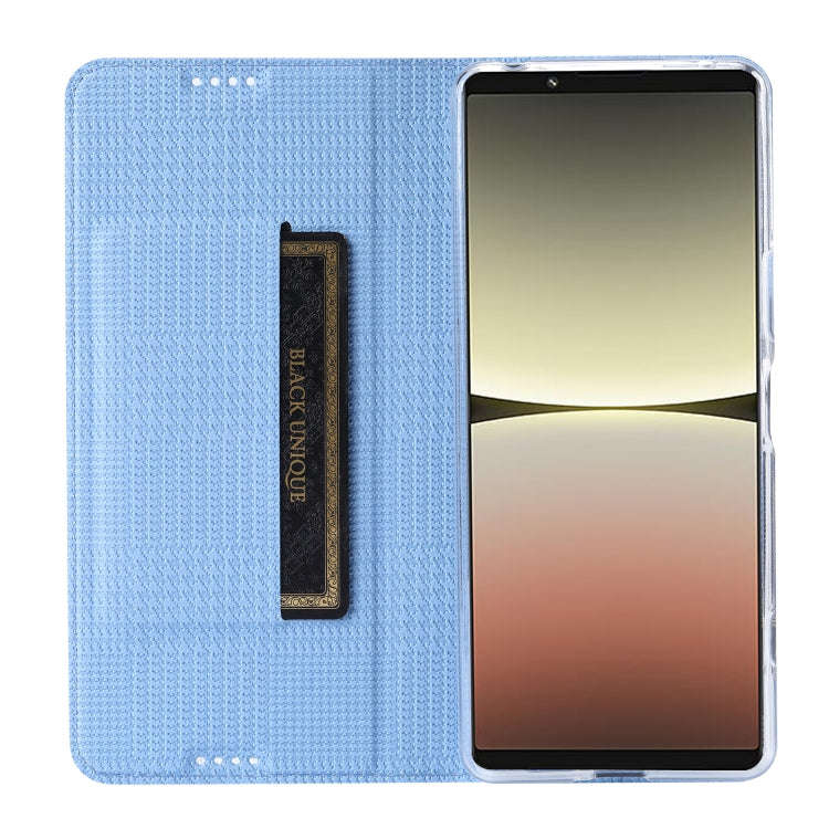 For Sony Xperia 5 IV ViLi DH Series Shockproof Leather Phone Case(Blue)
