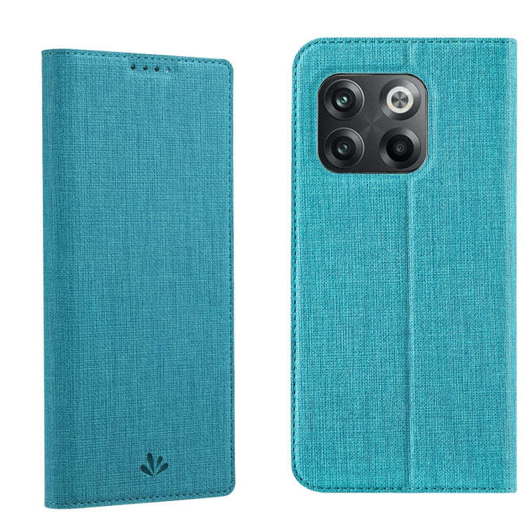 For OnePlus 10T 5G/Ace Pro 5G ViLi DMX Series TPU + PU Shockproof Leather Phone Case(Blue)
