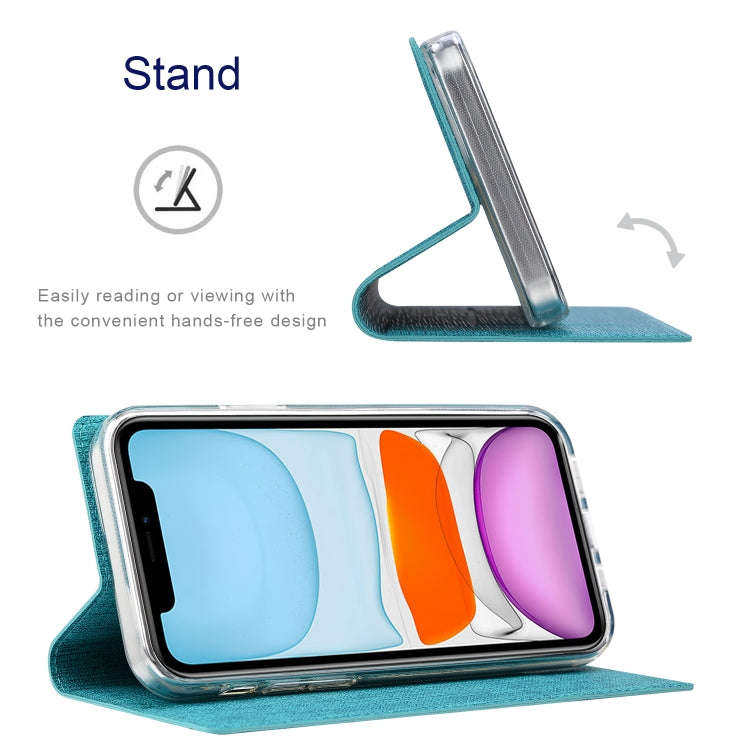 For OnePlus 10T 5G/Ace Pro 5G ViLi DMX Series TPU + PU Shockproof Leather Phone Case(Blue)