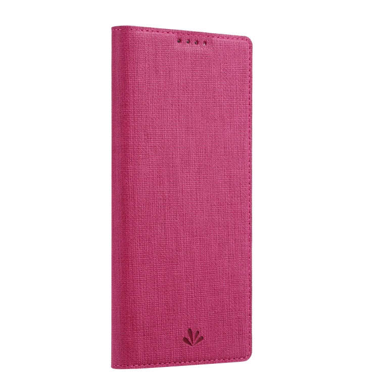 For OnePlus 10T 5G/Ace Pro 5G ViLi DMX Series TPU + PU Shockproof Leather Phone Case(Rose Red)