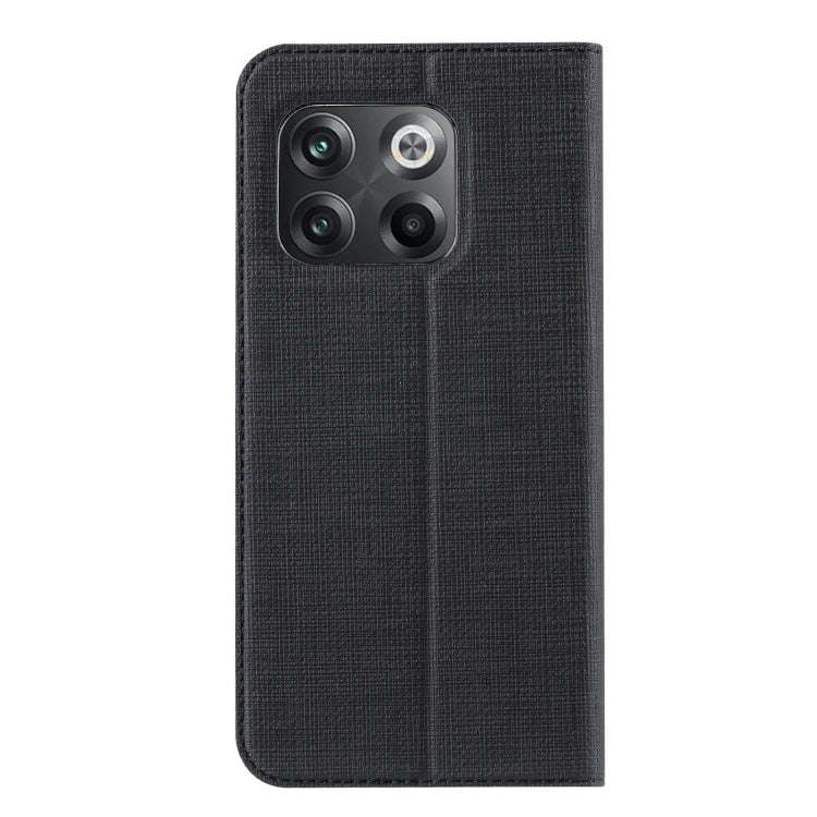 For OnePlus 10T 5G/Ace Pro 5G ViLi DMX Series TPU + PU Shockproof Leather Phone Case(Black)