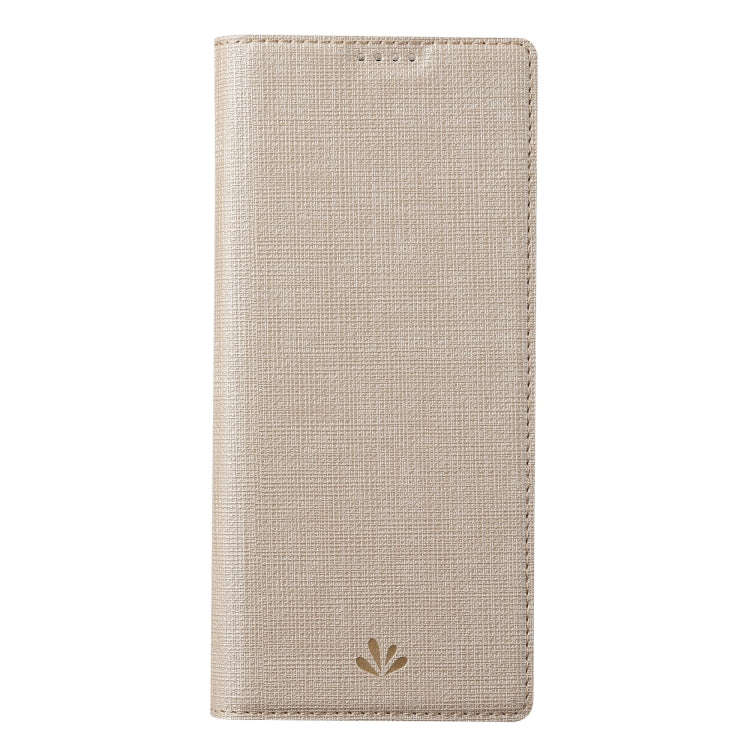 For Sony Xperia 5 IV ViLi DMX Series TPU + PU Shockproof Leather Phone Case(Gold)