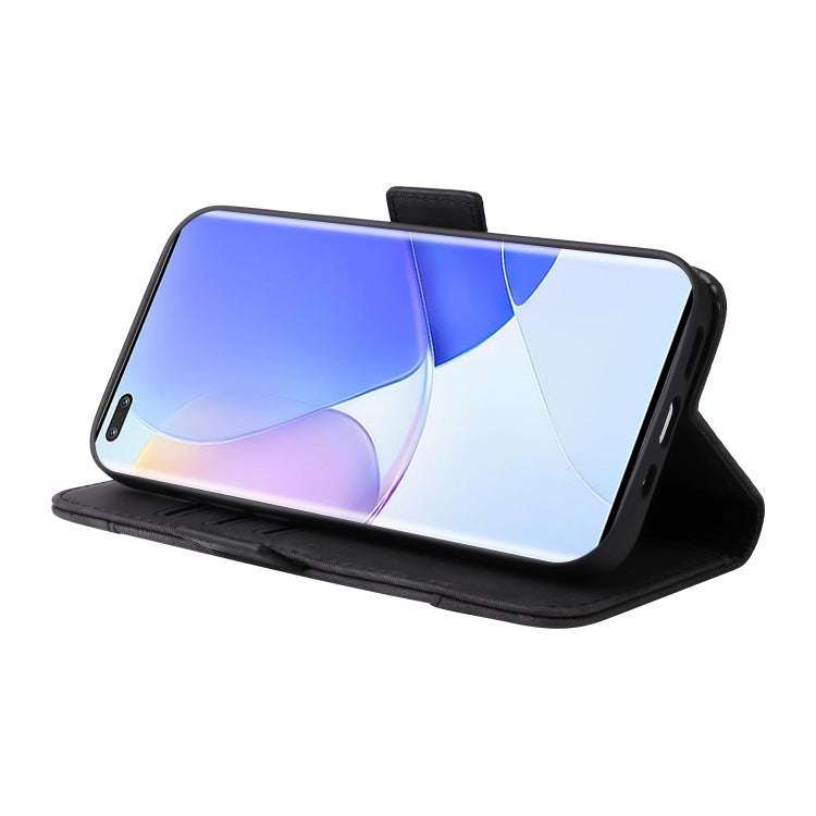 For Huawei nova 9 Pro BETOPNICE Dual-side Buckle Leather Phone Case(Black)