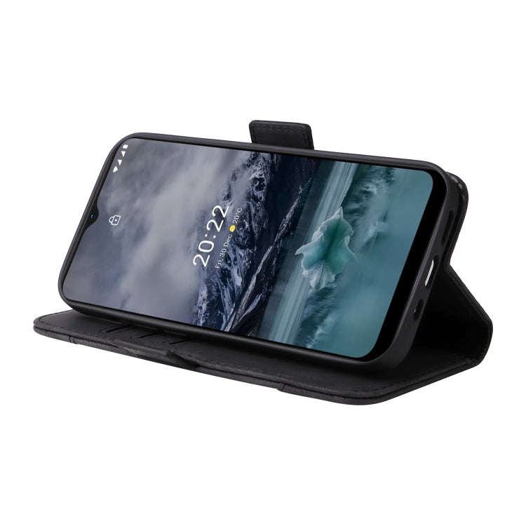 For Nokia G21 BETOPNICE Dual-side Buckle Leather Phone Case(Black)