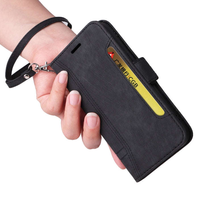 For Nokia G21 BETOPNICE Dual-side Buckle Leather Phone Case(Black)