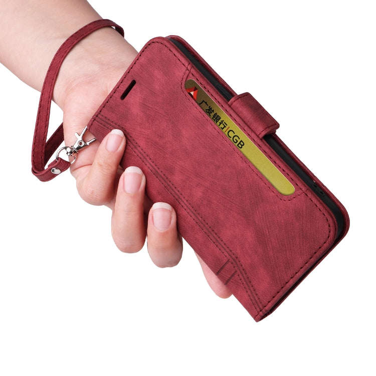 For Nokia G21 BETOPNICE Dual-side Buckle Leather Phone Case(Red)
