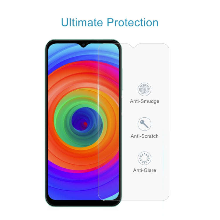 For Ulefone Note 14 50pcs 0.26mm 9H 2.5D Tempered Glass Film