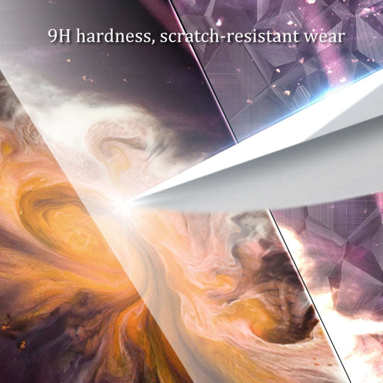 For Honor X40 Marble Pattern Glass Protective Phone Case(Beach)