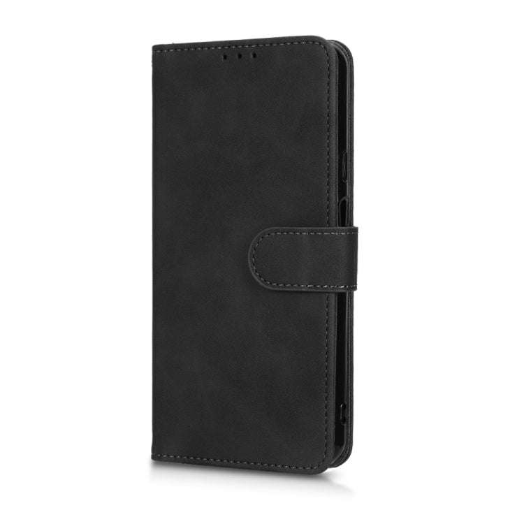 For Cubot X50 Skin Feel Magnetic Flip Leather Phone Case(Black)