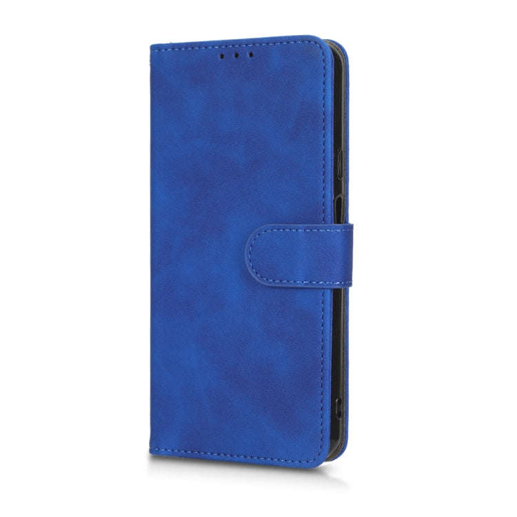 For Cubot X50 Skin Feel Magnetic Flip Leather Phone Case(Blue)