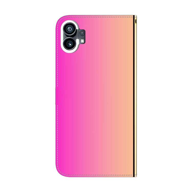 For Nothing Phone 1 Imitated Mirror Surface Flip Leather Phone Case(Gradient Color)