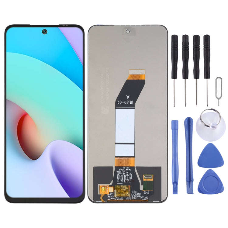 TFT LCD Screen and Digitizer Full Assembly For Xiaomi Redmi 10/Redmi 10 Prime/Redmi Note 11 4G/Re...