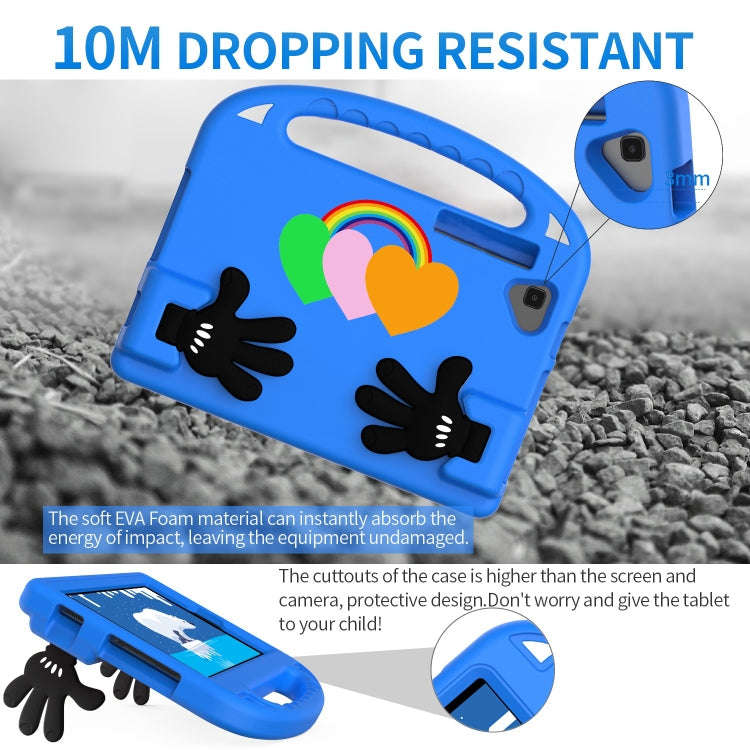 For Huawei MatePad 10.4 2022 Love Small Palm Holder EVA Tablet Case(Blue)