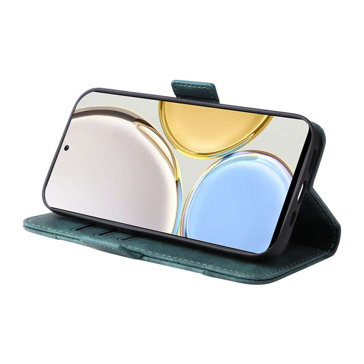 For Honor X9 4G / 5G / Honor X30 BETOPNICE Dual-side Buckle Leather Phone Case(Green)