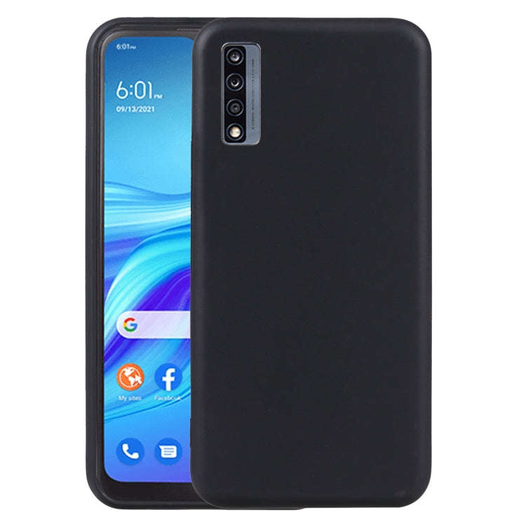 For TCL 4X 5G T601DL / 20 A 5G T768S TPU Phone Case(Black)