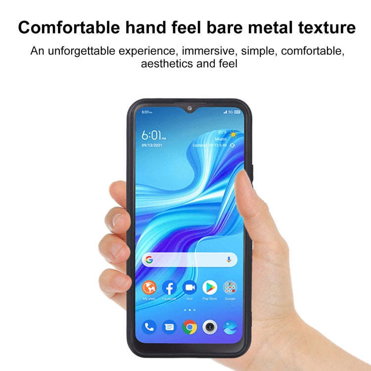 For TCL 4X 5G T601DL / 20 A 5G T768S TPU Phone Case(Black)