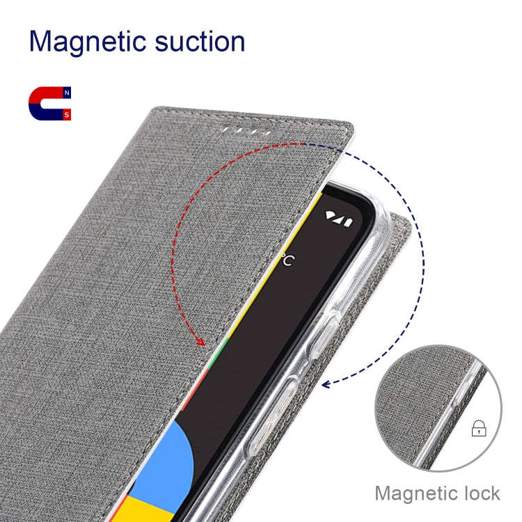 For Google Pixel 7 ViLi DMX Series Shockproof Magnetic Leather Phone Case(Grey)