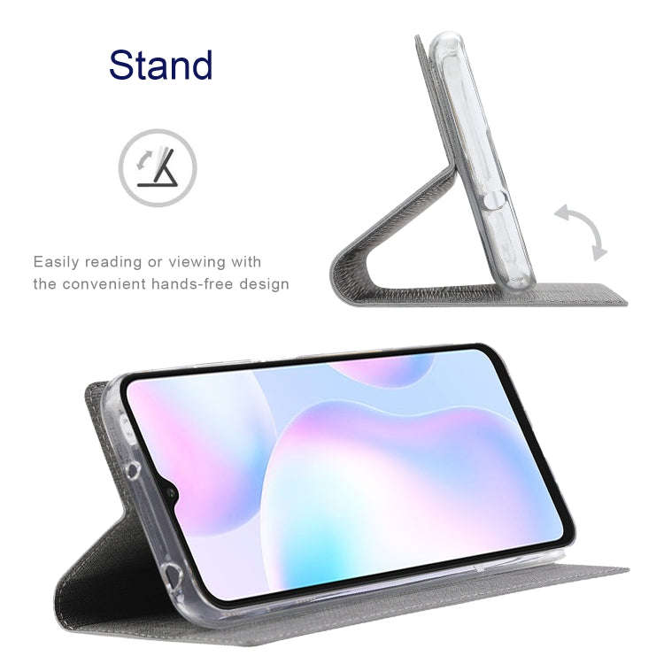 For Google Pixel 7 ViLi DMX Series Shockproof Magnetic Leather Phone Case(Grey)