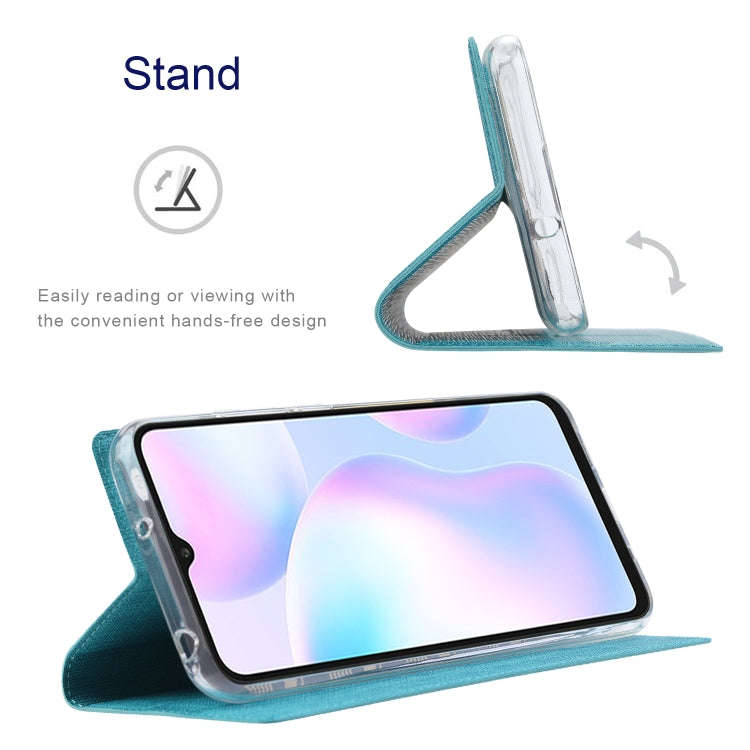 For Google Pixel 7 ViLi DMX Series Shockproof Magnetic Leather Phone Case(Blue)