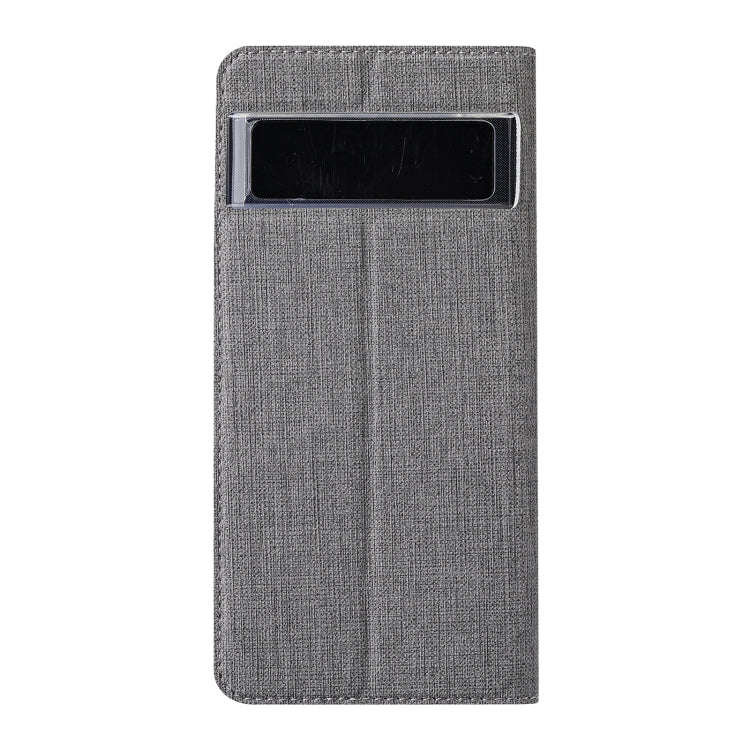 For Google Pixel 7 Pro ViLi DMX Series Shockproof Magnetic Leather Phone Case(Grey)