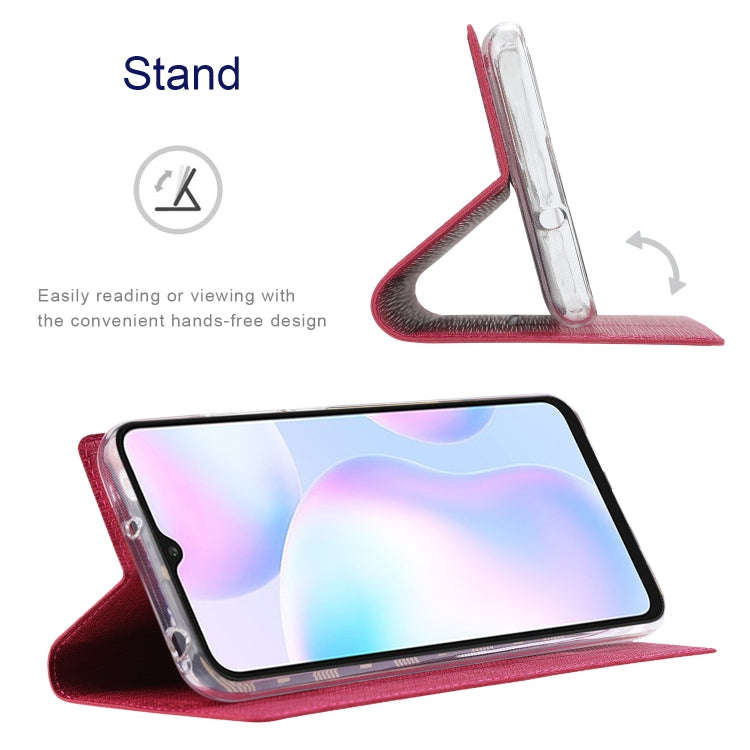 For Google Pixel 7 Pro ViLi DMX Series Shockproof Magnetic Leather Phone Case(Rose Red)