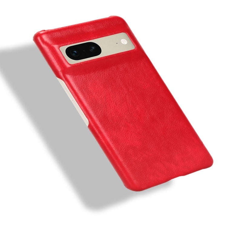 For Google Pixel 7 5G Shockproof Litchi Texture PC + PU Case(Red)