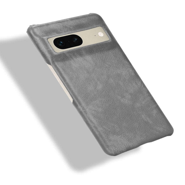 For Google Pixel 7 5G Shockproof Litchi Texture PC + PU Case(Grey)