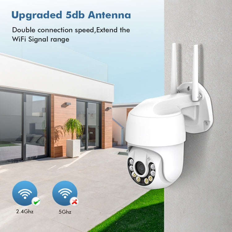 QX59 1920 x 1080P HD 2MP Wireless WiFi Smart Surveillance Camera Support Night Vision & Motion De...