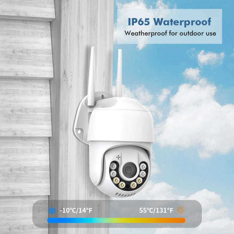 QX59 1920 x 1080P HD 2MP Wireless WiFi Smart Surveillance Camera Support Night Vision & Motion De...