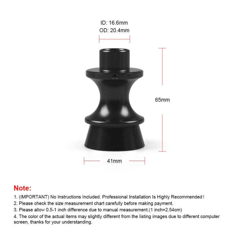 For Subaru BRZ / Toyota FT86 GT86 Gear Shift Knob Reverse Lifter Up(Black)