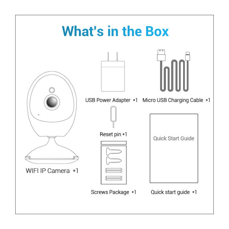 ESCAM QF006 3MP 1296P HD Indoor Wireless PTZ IP Camera IR Night Vision AI Humanoid Detection Home...