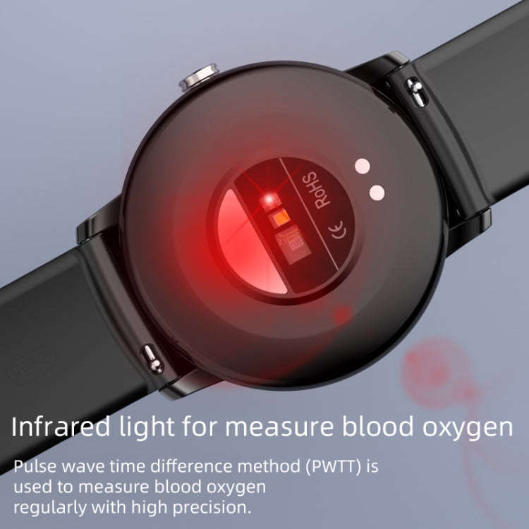 KS02 1.32 Inch Smart Watch Supports Blood Glucose Detection, Blood Pressure Detection, Blood Oxyg...