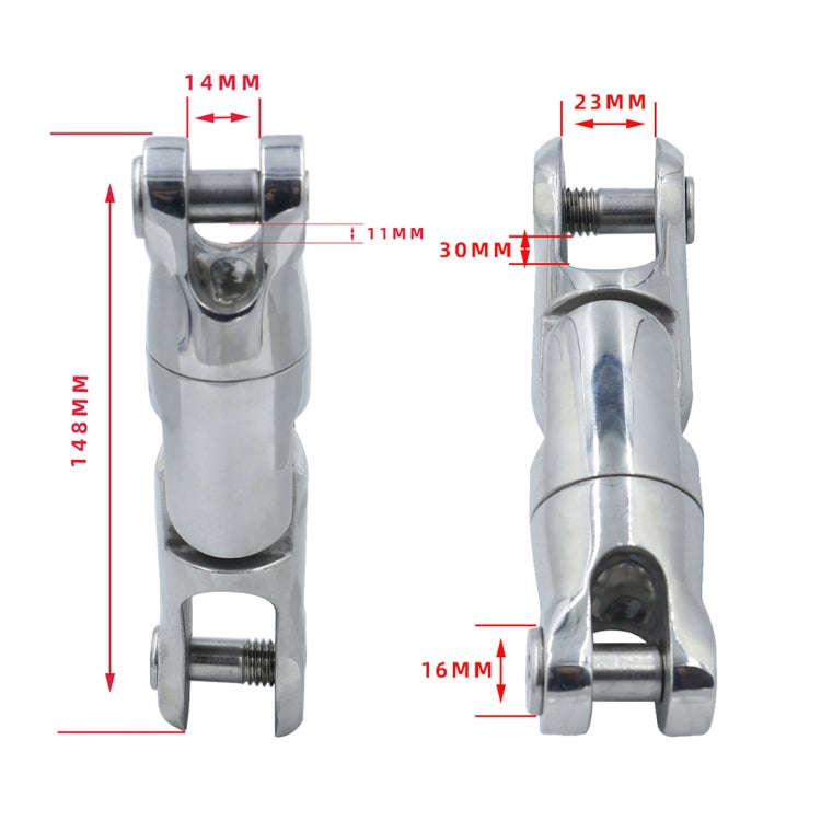 Three Stage 10-12mm 316 Stainless Steel Marine Anchor Rotary Joint