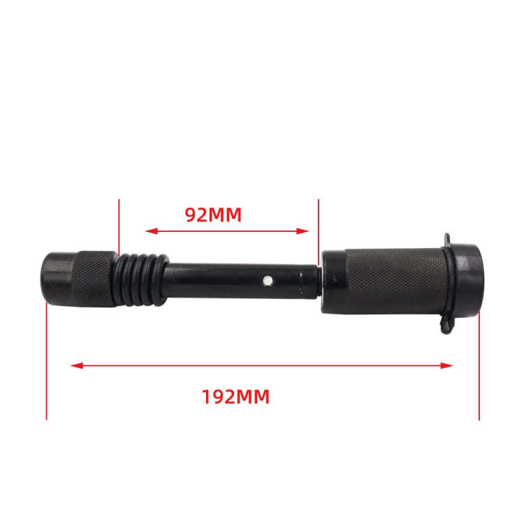 5/8 inch Tow Hitch Ball Bar Trailer Coupler Lock Pin Heavy Duty with 2 inch Muffler Pad