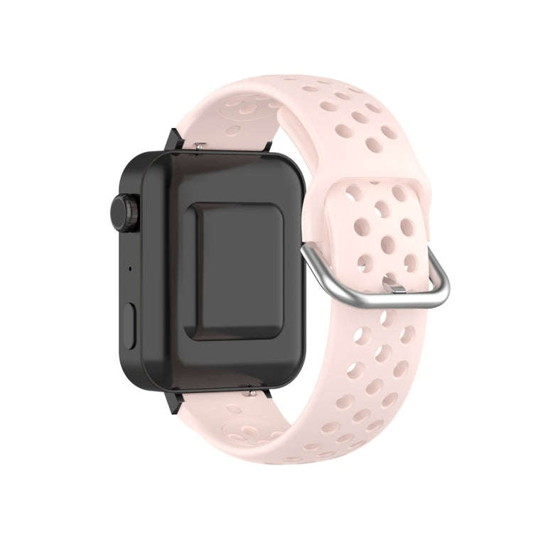 For Xiaomi Watch / Huawei Honor S1 18mm Solid Color Sport Watch Band(Pink)