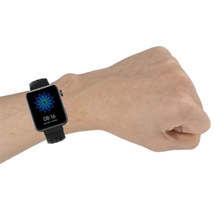 For Xiaomi Watch / Huawei Honor S1 18mm Solid Color Sport Watch Band(Dark Blue)