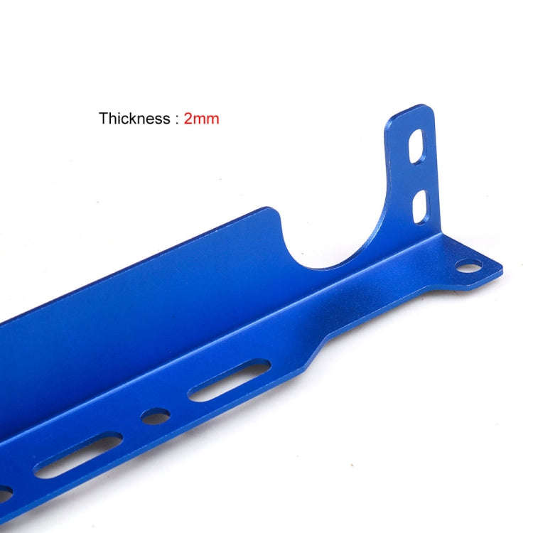 British 330mm Car Engine Oil Cooler Mounting Bracket Kit(Blue)