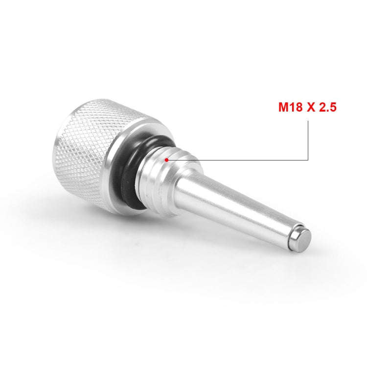 For WEN Yamaha Predator M18 x 2.5 Inverter Generator Magnetic Dipstick(Silver)